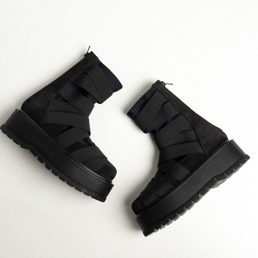         Ghete - Uddy - Velur Black